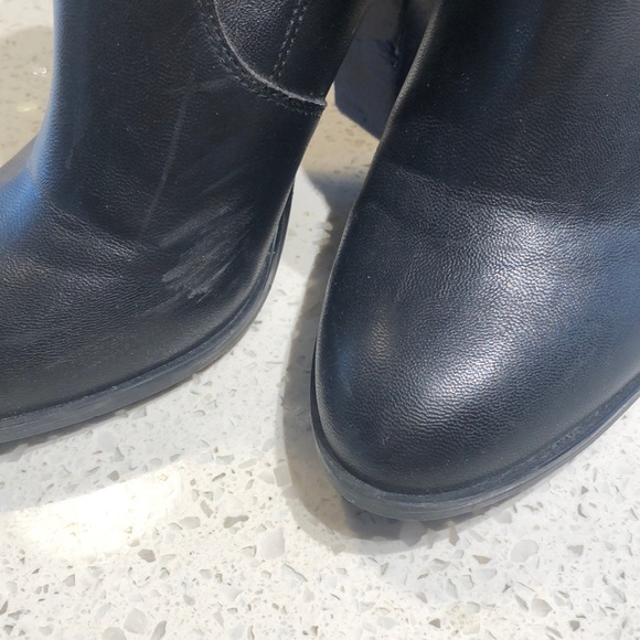 ALDO | Black Leather ankle boots - Picture 7 of 7